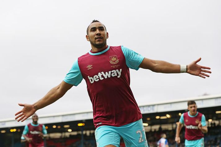 Payet fagnar síðasta vetur.