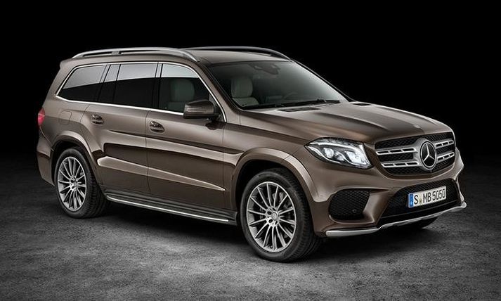 Mercedes Benz GLS breytist nokkuð að framan frá forveranum GL.