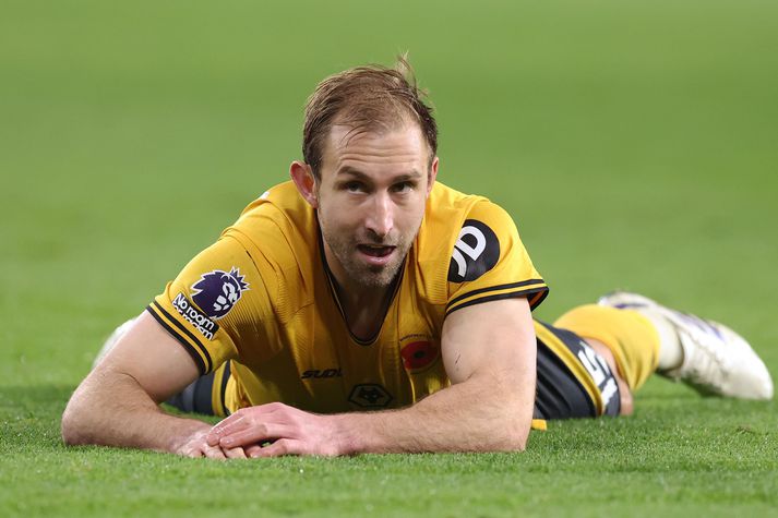 Craig Dawson átti ekki gott kvöld í gær þegar Úlfarnir steinlágu á Goodison Park.