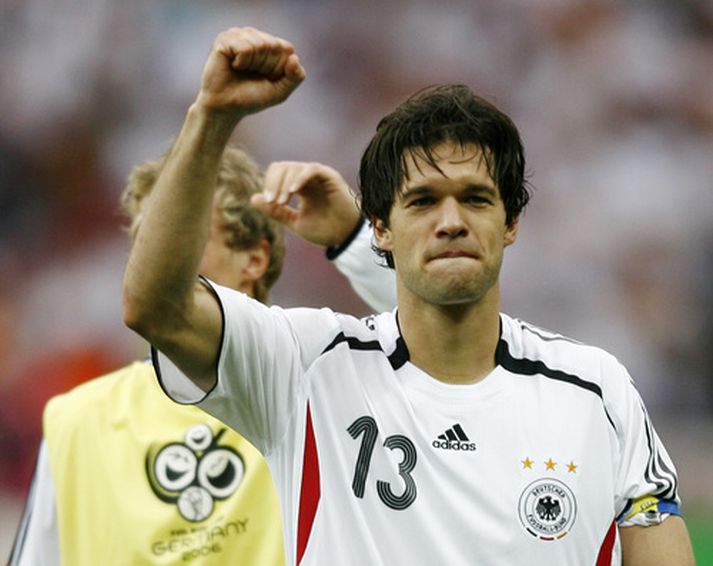 Michael Ballack er sagður heill heilsu fyrir leik kvöldsins