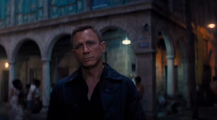 Daniela Craig sem Bond í síðasta sinn. 