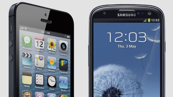 iPhone 5 og Galaxy S III