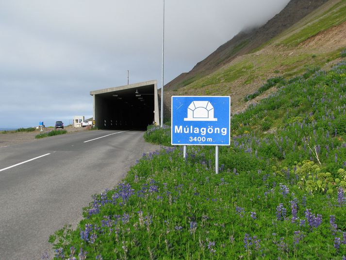 Tunel prowadzący do Ólafsfjörður