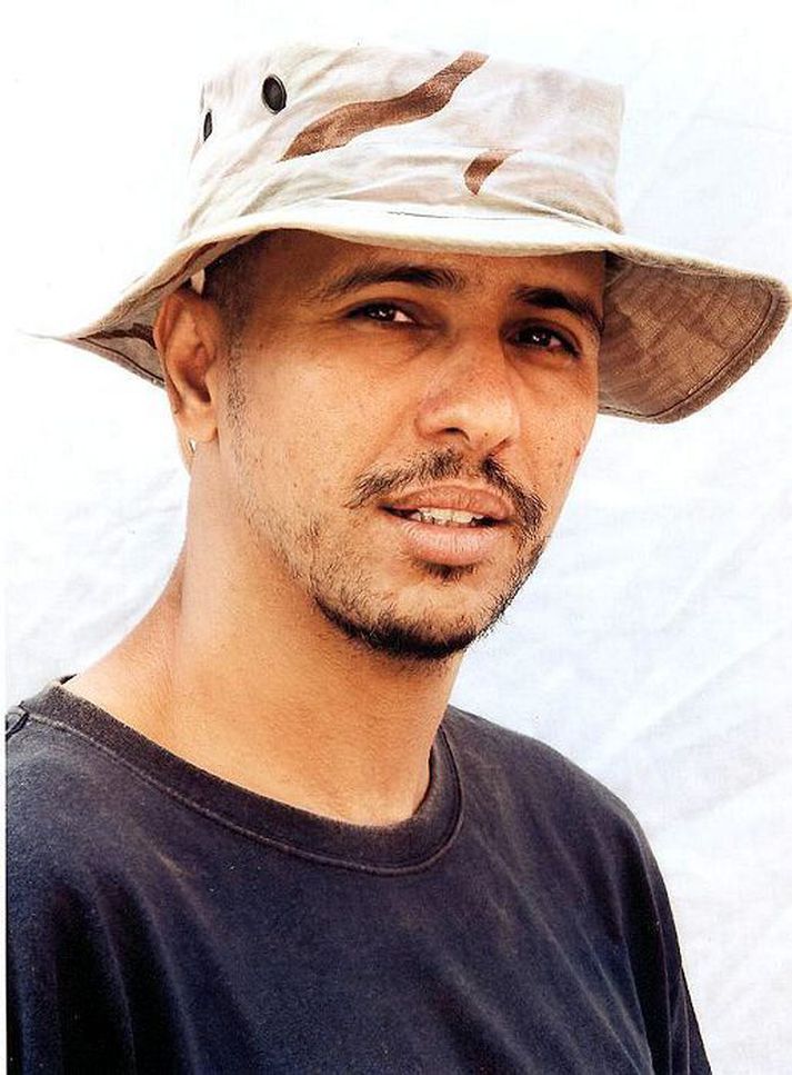 Mohammedou Ould Salahi. Myndin er tekin í Guantanamo.