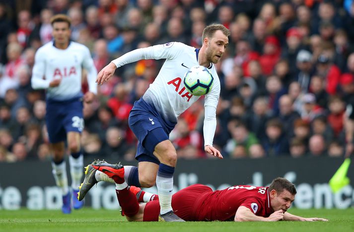 Eriksen er næststoðsendingahæstur í ensku úrvalsdeildinni á tímabilinu. Aðeins Eden Hazard (11) hefur lagt upp fleiri mörk en Daninn.