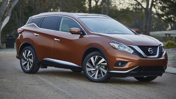 Nissan Murano er einn þeirra bíla sem innkallaðir verða, þó eingöngu af árgerðum 2015 og 2016.