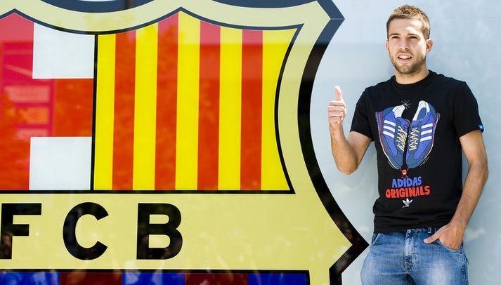 Jordi Alba er nýjasti liðsmaður Barcelona.