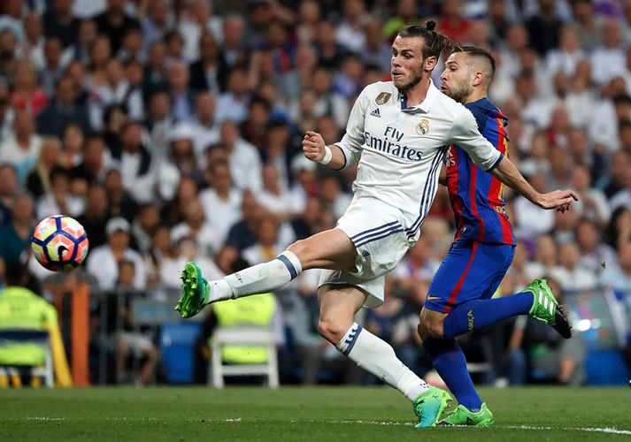 Bale í leiknum gegn Barca.