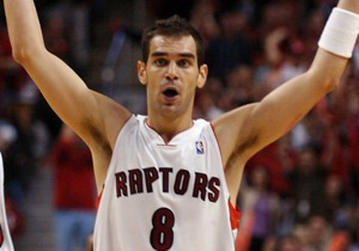 Jose Calderon og félagar í Toronto eru miklar skyttur