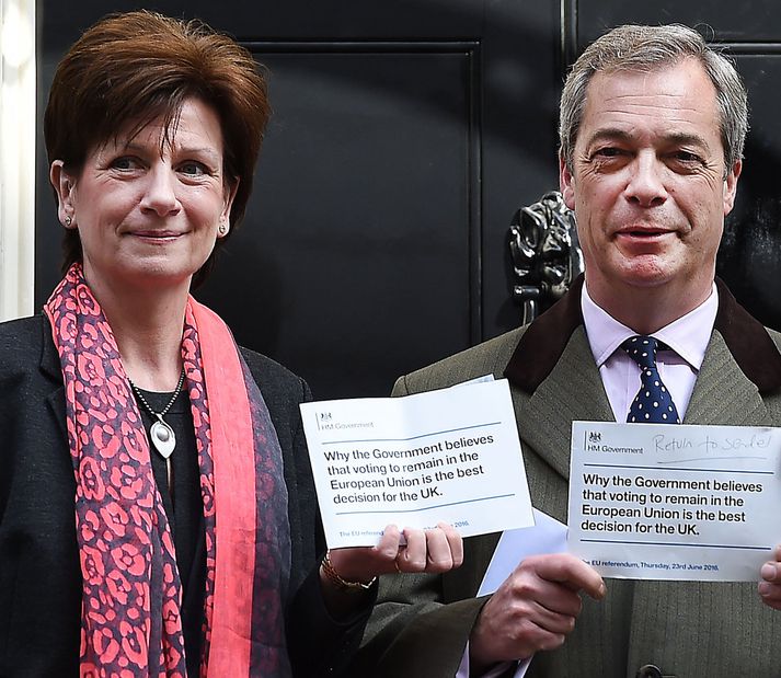 Diane James hætti og Nigel Farage er tekinn við aftur, í bili.