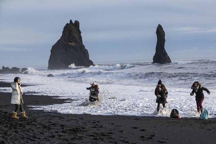 Reynisfjara á Suðurlandi.