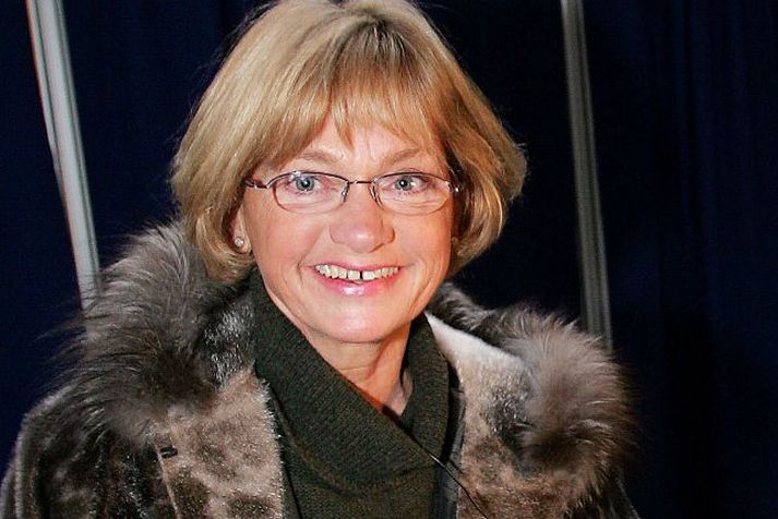 Pia Kjærsgaard, formaður Danska þjóðarflokksins.