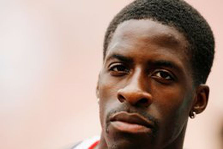 Dwain Chambers hefur verið að reyna fyrir sér í ameríska fótboltanum