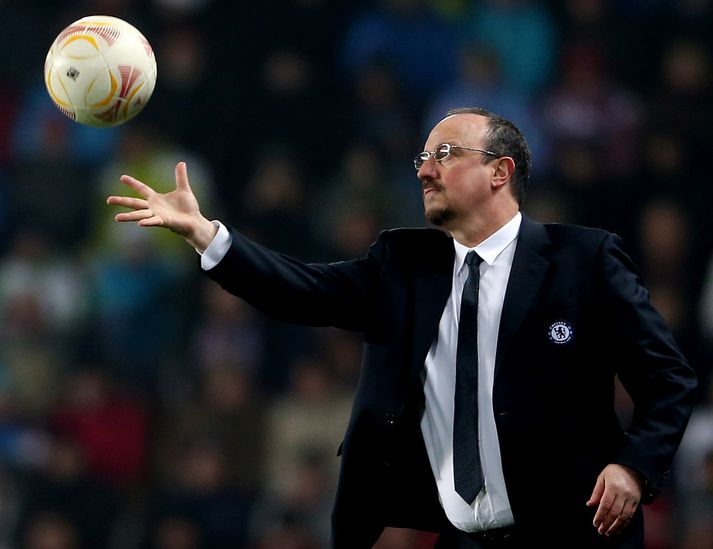 Rafael Benitez, stjóri Chelsea.