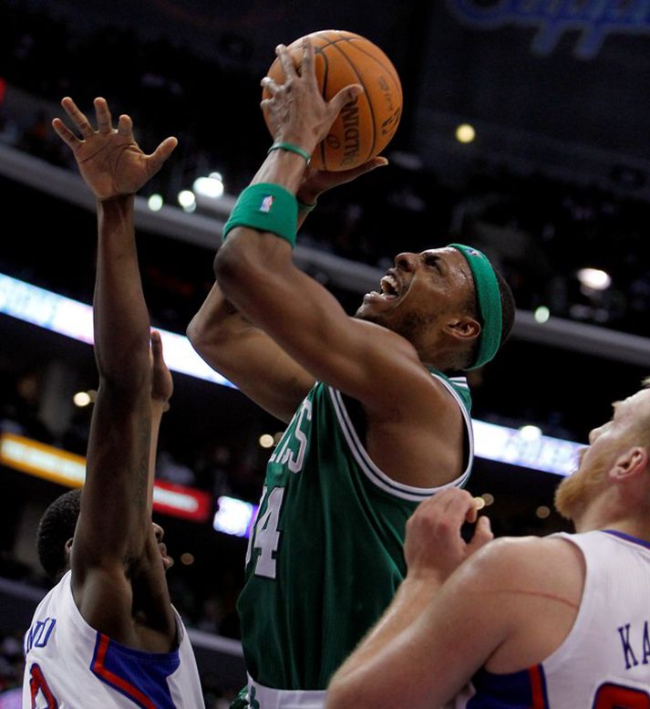 Paul PIerce á ferðinni í nótt.