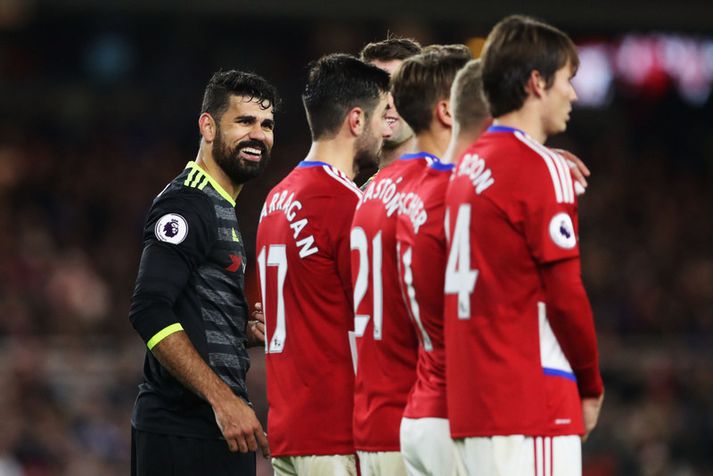 Diego Costa er markahæsti maðurinn í ensku úrvalsdeildinni í vetur.