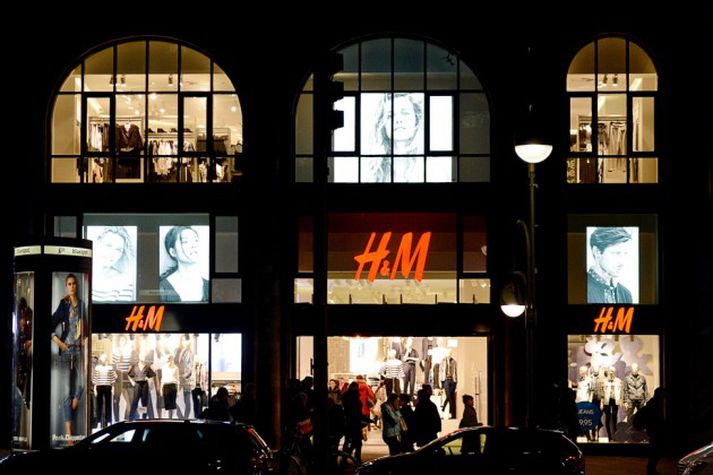 H&M verslun.