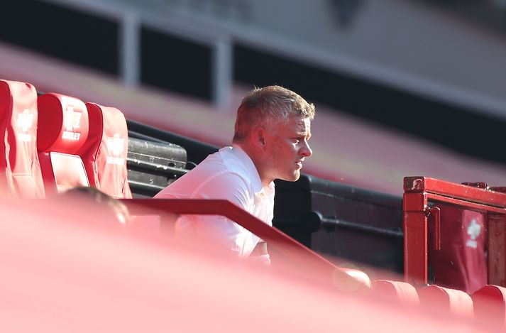 Ole Gunnar Solskjær finnst auðvitað ekki gaman að sjá erkifjendurna vinna titilinn.