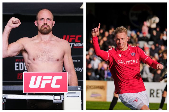 Gunnar Nelson berst í Lundúnum í kvöld. Valur mætir Fylki í úrslitaleik Lengjubikarsins í dag. 