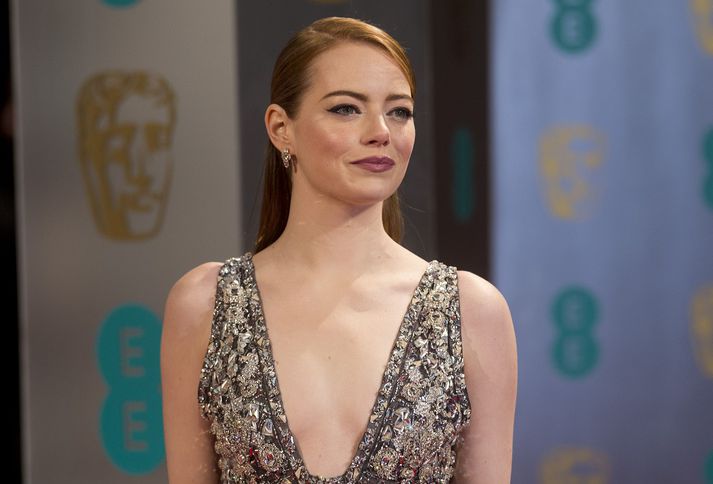 Emma Stone er ein af þeim sem fær gjafapoka en hún er tilnefnd sem besta leikkonan fyrir hlutverk sitt í La La Land.