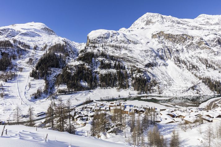 Frá Tignes í Frakklandi.