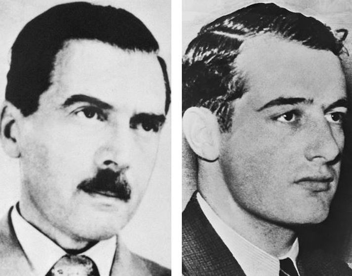 Josef Mengele (til vinstri), læknir í útrýmingarbúðum nasista,
framdi óhugnanleg ofbeldisverk á saklausu fólki, bjó að
mati Simons ekki yfir samkennd og hlutgerði fólk. Raoul Wallenberg (til hægri), sænski sendifulltrúinn sem bjargaði
þúsundum gyðinga með því að falsa vegabréf, sýndi
samkennd sína í verki og fórnaði sjálfum sér.