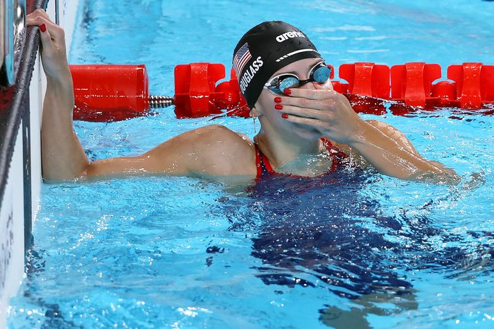 Kate Douglass, Ólympíumeistari í 200 metra bringusundi á Ólympíuleikunum í París, er ein af þeim sem svaraði spurningunni.