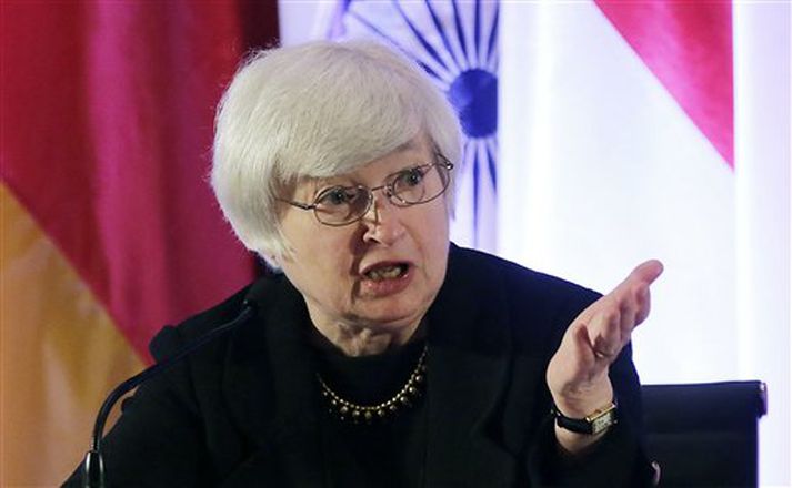 Yellen. Þessi kona mun, ef af líkum lætur, verða einn valdamesti einstaklingur í heimi.