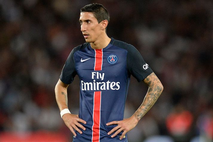 Di Maria lék sinn fyrsta leik fyrir PSG um helgina.