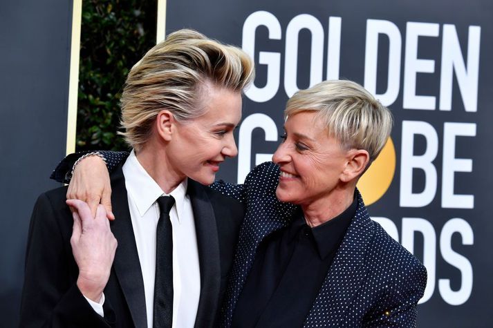 Ellen og Portia fluttu nýverið til Englands frá Bandaríkjunum.