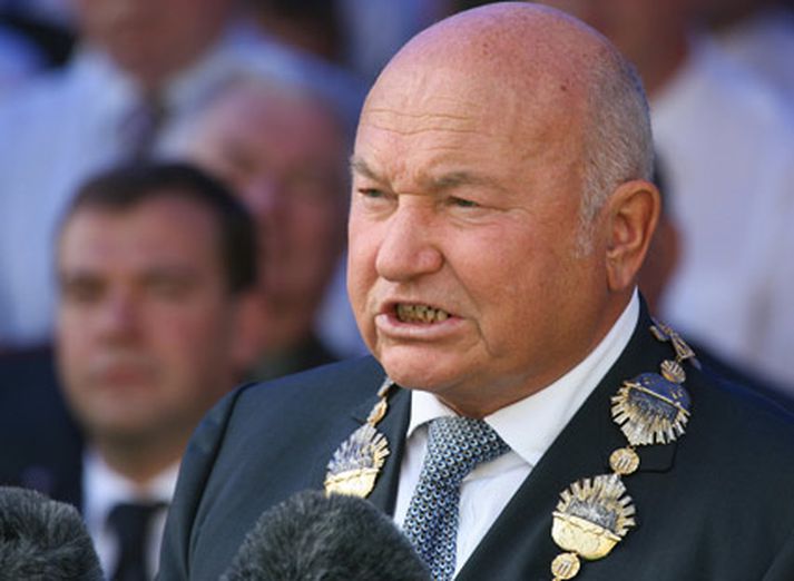 Yuri Luzhkov, fyrrverandi borgarstjóri í Moskvu.