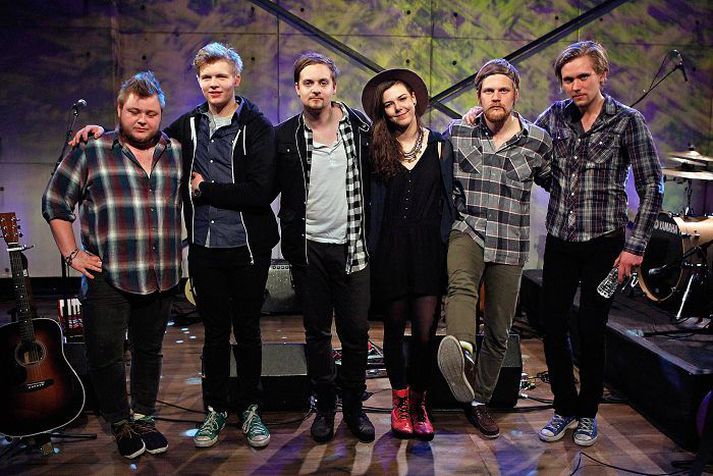 Of Monsters and Men áttu eina vinsælustu plötuna á iTunes nú í vor.