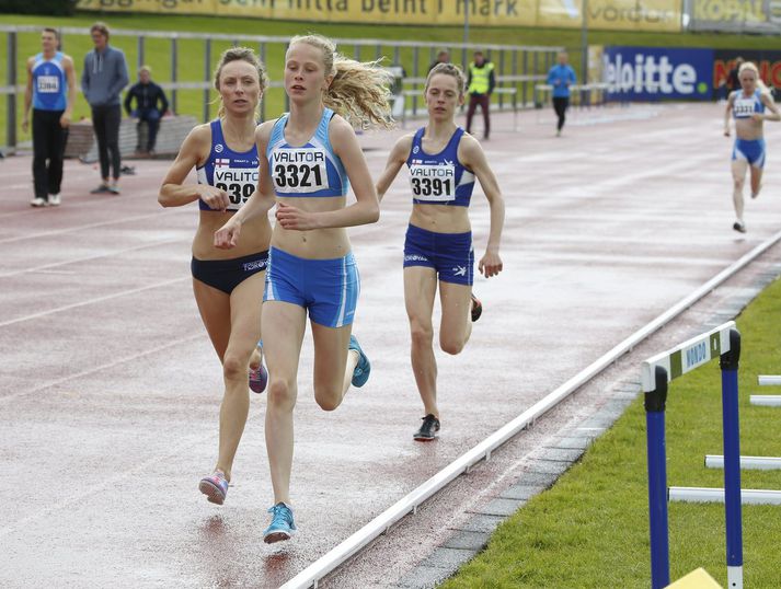 Andrea Kolbeinsdóttir á meistaramóti ÍR.