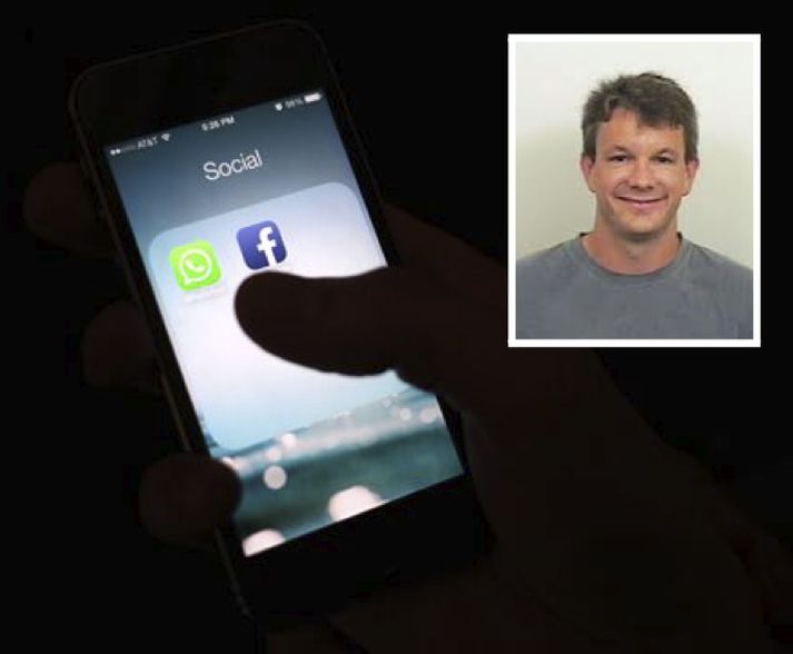 Brian Acton er einn stofnenda WhatsApp sem Facebook var að kaupa á rúmlega 2000 milljarða íslenskra króna.