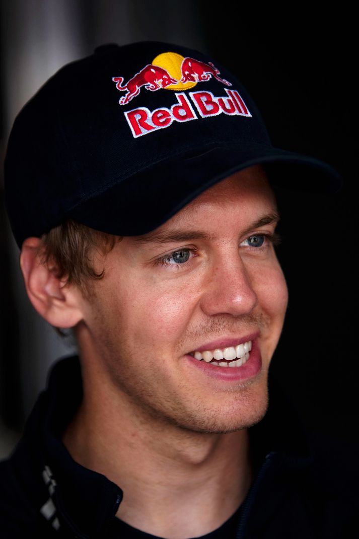 Sebastian Vettel er á ráspól í Tyrklandi.