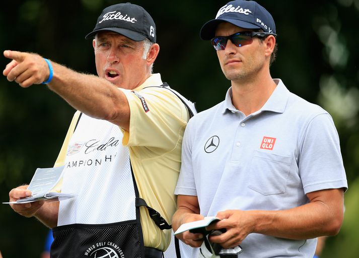 Steve Williams hefur borið kylfurnar fyrir Greg Norman, Tiger Woods og Adam Scott.