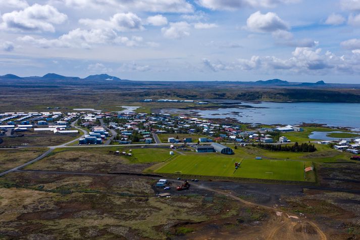 Skrifað hefur verið undir viljayfirlýsingu um uppbyggingu 30 þúsund fermetra verslunar- og þjónustukjarna.