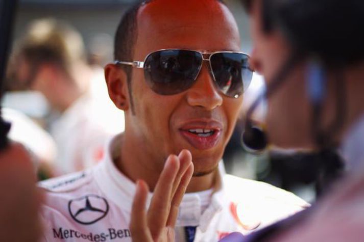 Lewis Hamilton hjá McLaren.