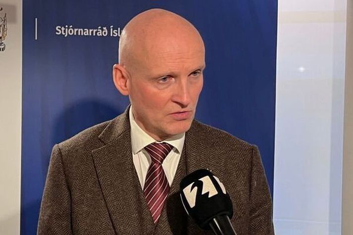 Eyjólfur Ármannsson er samgöngu- og sveitarstjórnarráðherra.