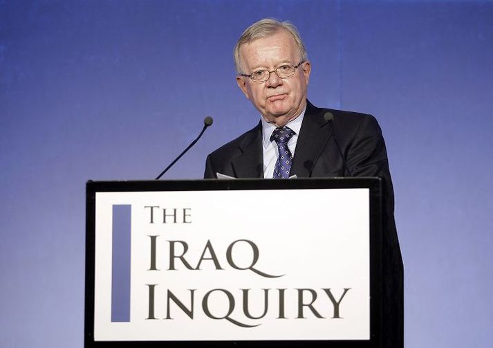 John Chilcot. Formaður nefndar sem hefur haft fimm og hálft ár til að rannsaka tildrög Íraksstríðsins.