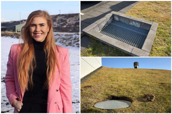 Vera Rut Ragnarsdóttir íbúi í Urriðaholti er hugsi eftir atburði föstudagsins. 