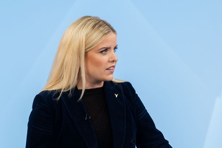 Áslaug Arna Sigurbjörnsdóttir, frambjóðandi Sjálfstæðisflokksins.