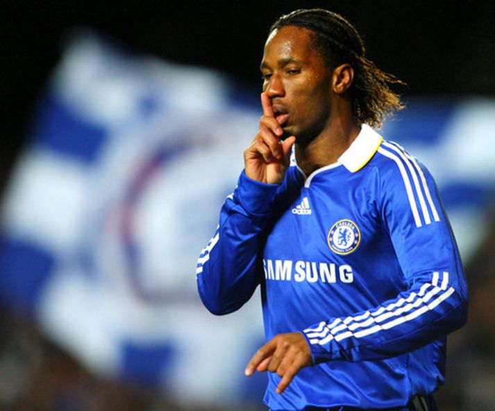 Didier Drogba, leikmaður Chelsea.