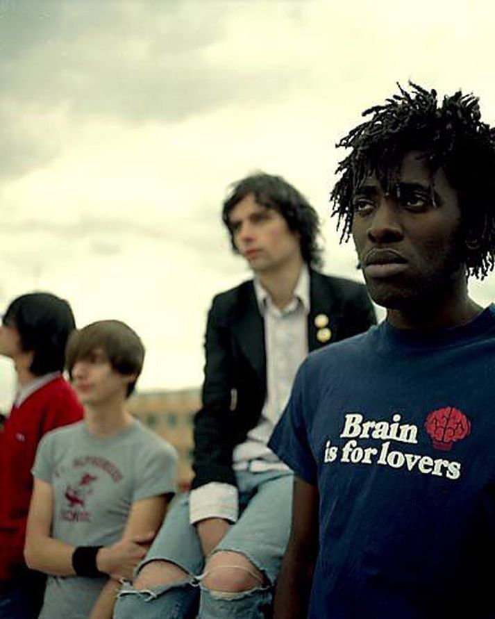 rekinn Kele Okereke (lengst til hægri á myndinni), sem taldi sig vera söngvara Bloc Party, virðist ekki eiga afturkvæmt í hljómsveitina.