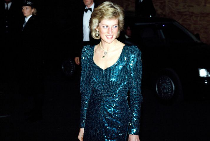 Diana þótti ein af best klæddu konum síðustu aldar.