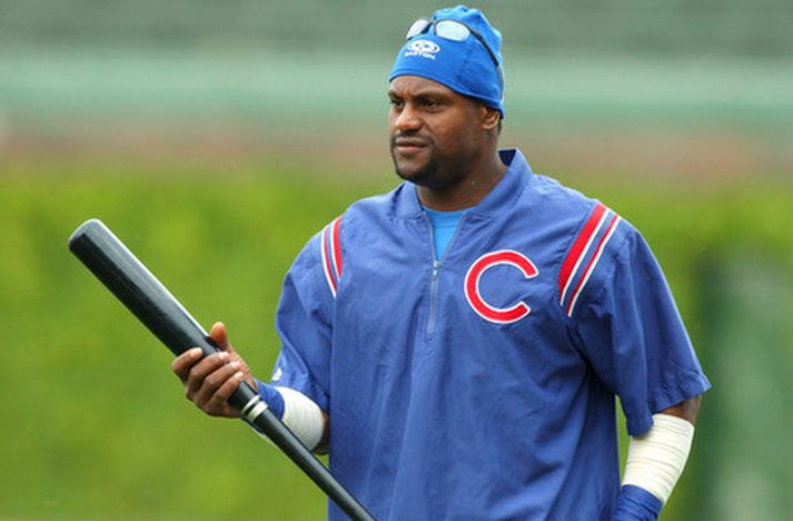 Sammy Sosa lék með Chicago Cubs frá 1992 til 2004.