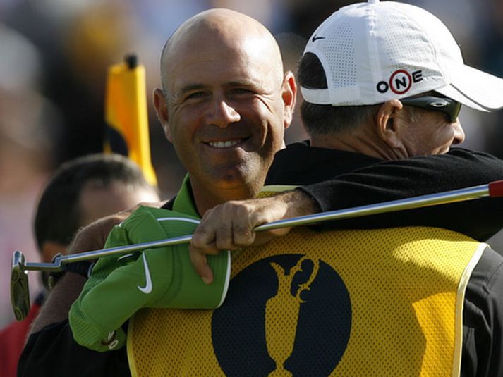 Stewart Cink vann 138. opna breska meistaramótið í golfi.