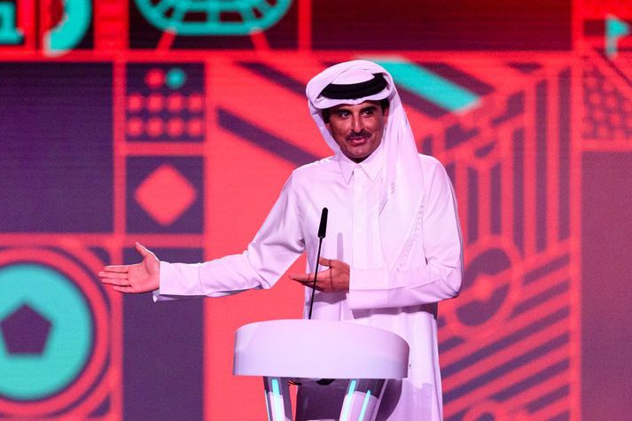 Sjeik Tamim bin Hamad Al Thani, eigandi PSG og emír Katar.