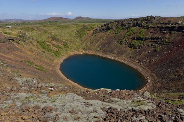 Kerið er gíghóll í Grímsnesi.