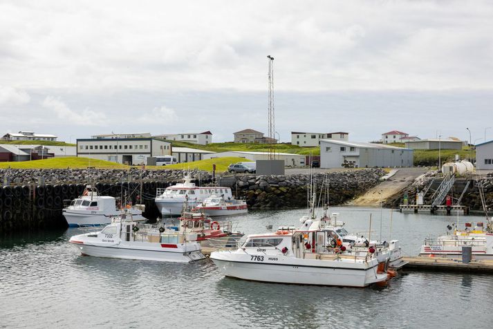 Skýjað með köflum og lítisháttar væta í dag.